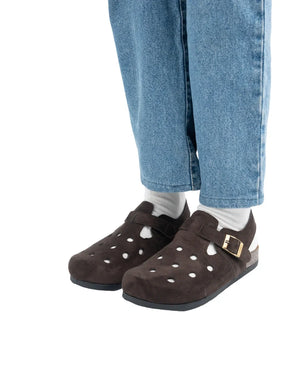 Airy Clog Slides