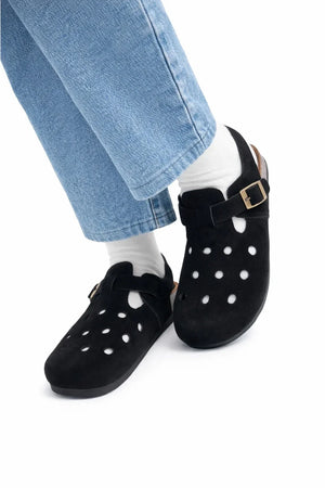 Airy Clog Slides