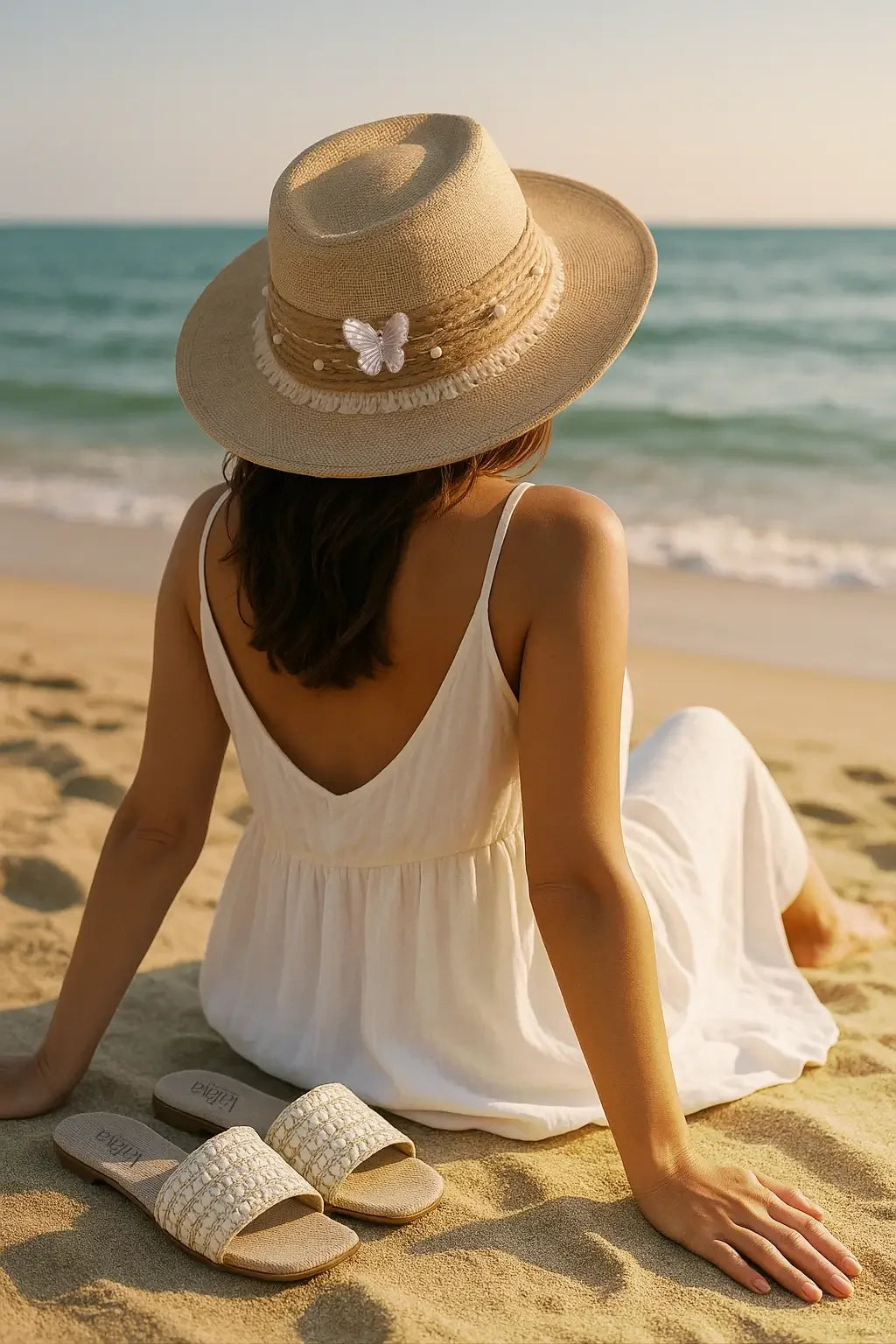 beach slippers