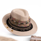 fedora begie
