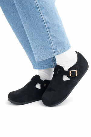 Muse Buckle Clog