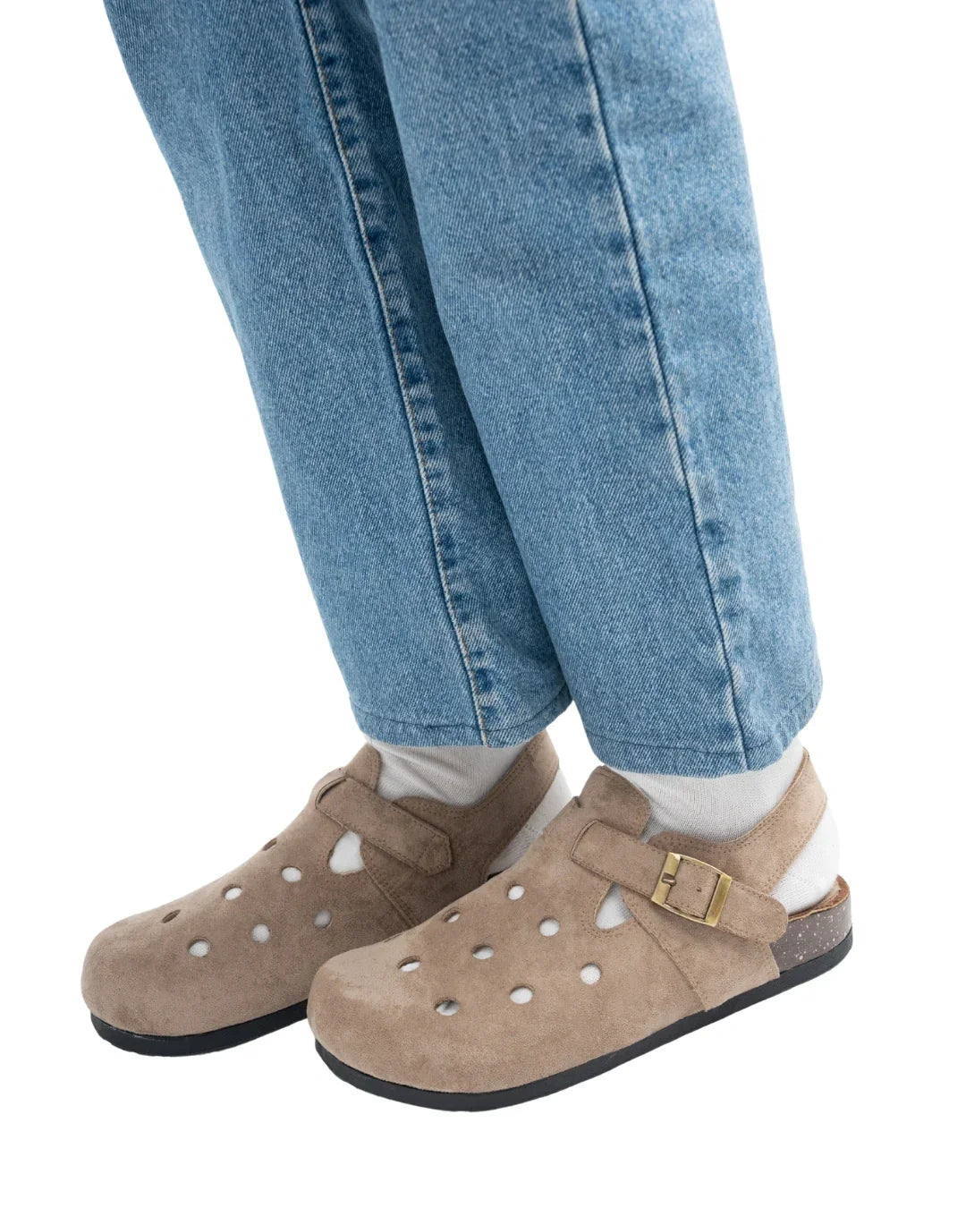 Airy Clog Slides