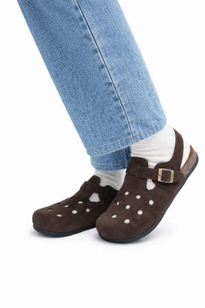 Airy Clog Slides